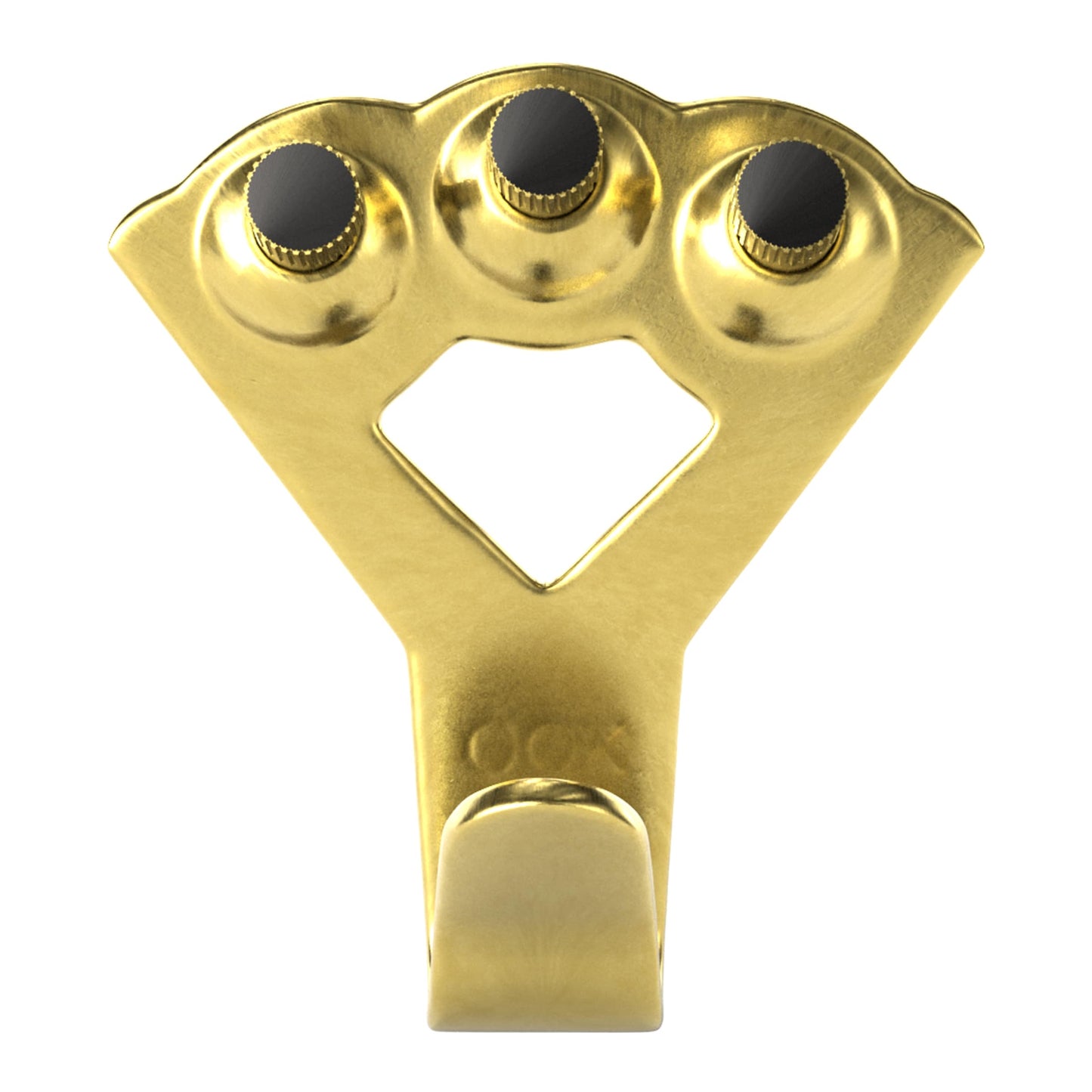 Hillman AnchorWire Brass-Plated Classic Picture Hanger, 75 lb, 1-Pack