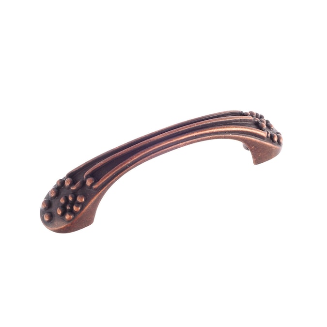 Richelieu 3-in (76mm) Center to Center Antique Copper Arch Handle Drawer Pull