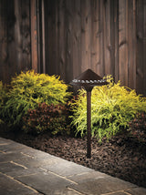 Kichler 3-Watt Olde Bronze Low Voltage Hardwired LED Path Light, 200 Lumens, 3000K, 20-in H x 8-in W