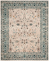 Safavieh Serenity Pasquale 8 x 10 Beige/Blue Indoor Floral/Botanical Vintage Area Rug