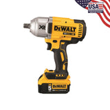 DEWALT XR 20-Volt Max Variable Speed Brushless 1/2-in Drive Cordless Impact Wrench Kit, DCF899P2 (2 Batteries, Charger, Bag)