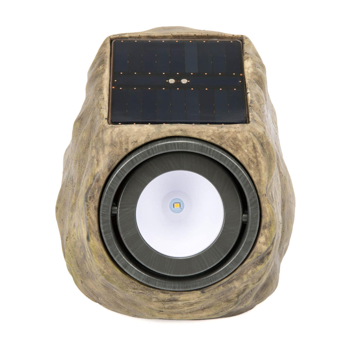 Portfolio 30-Lumen Grey Solar LED Landscape Flood Light