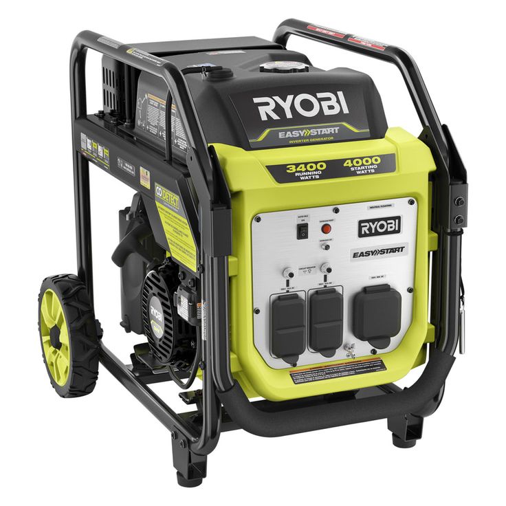 RYOBI 4000-Watt Gasoline Powered Digital Inverter Generator