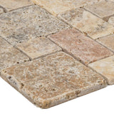 Satori Scabos 12-in x 12-in Tumbled Natural Stone Brick Look Mosaic Floor and Wall Tile (1-sq. ft/ Piece)