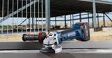 Bosch GWS18V-45 4.5-in 18-Volt Sliding Switch Cordless Angle Grinder (Tool Only)