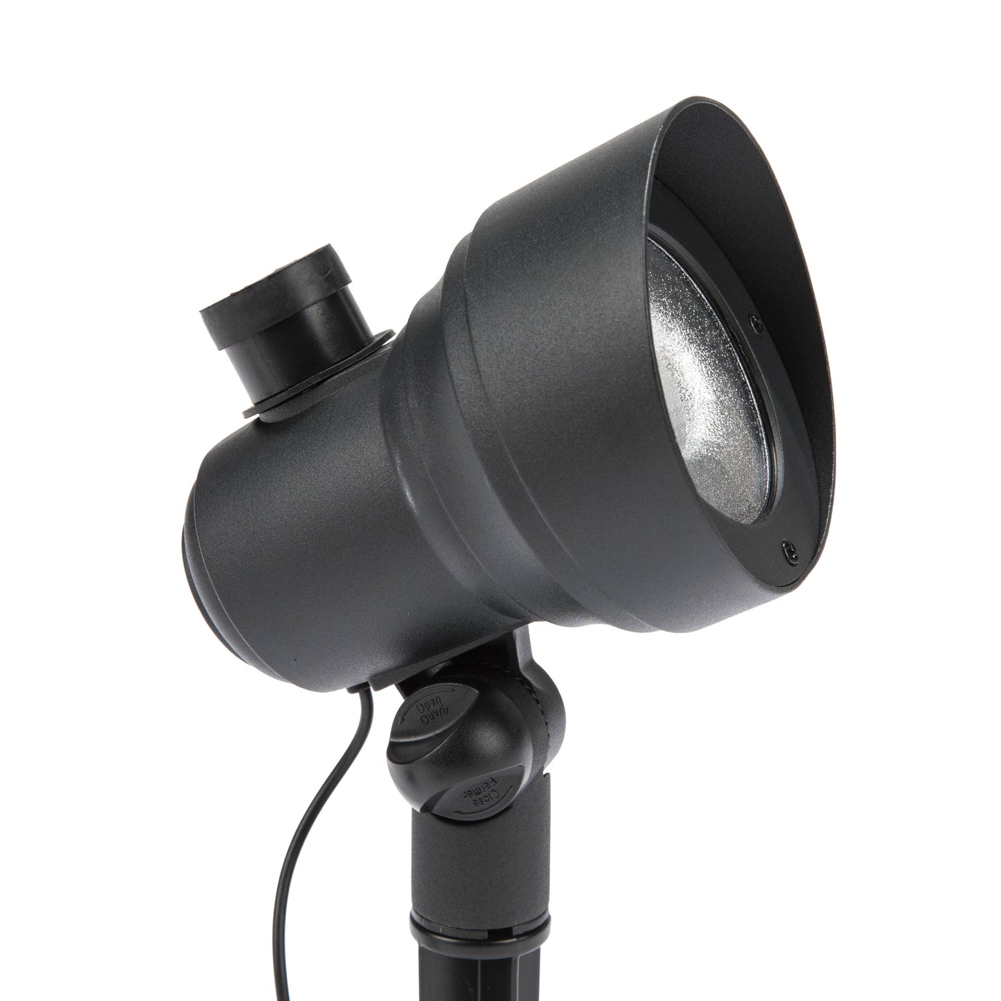 Portfolio 90-Lumen Black Solar LED Landscape Flood Light