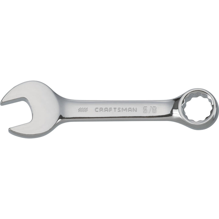 CRAFTSMAN 5/8-in 12-Point Standard (SAE) Combination Wrench, Short Handle