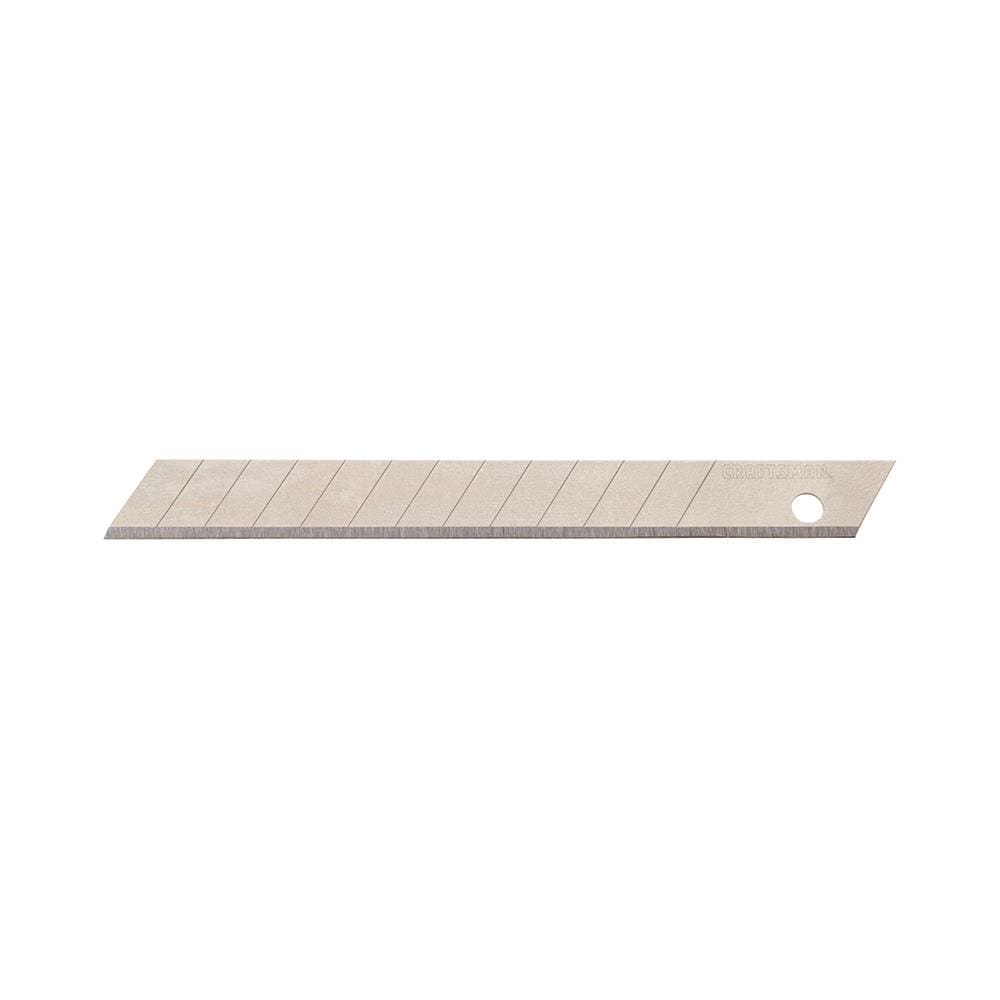 CRAFTSMAN Carbon Steel 9mm Snap-Off Replacement Blades, 3-Pack