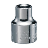 CRAFTSMAN Standard (SAE) 3/8-in Drive 6-Point 1/4-in Shallow Socket