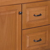 Project Source 30-in Golden Bathroom Vanity Base Cabinet without Top