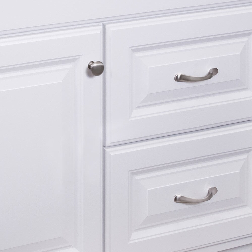 Project Source 36-in White Bathroom Vanity Cabinet (Base Only, Without Top)