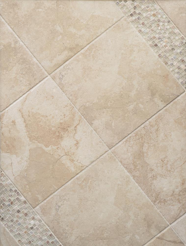 Emser BOMBAY Arcot Porcelain Cove Base Tile (6-in x 13-in)