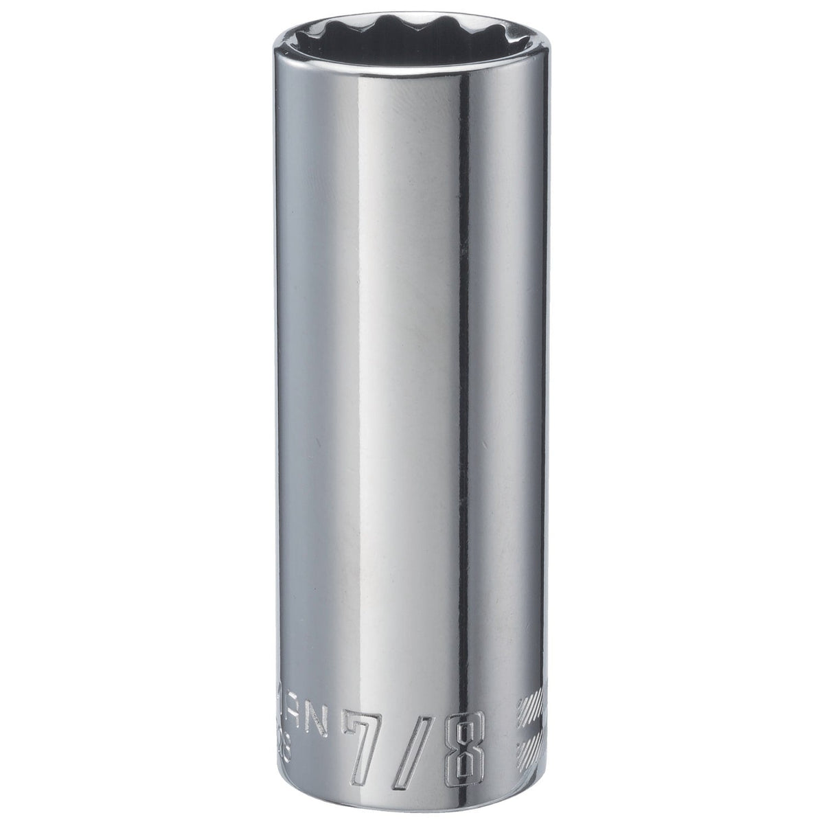 Craftsman 7/8-in SAE 12-Point Deep Socket, 1/2-in Drive (CMMT47528)
