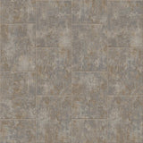 Congoleum DuraStone Chrysalis Rain Dance Vinyl Tile Sample – Gray Stone Look, 4‑mil Wear Layer