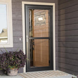 LARSON Tradewinds Fullview 36-in x 81-in White Full-View Aluminum Storm Door - Super Arbor