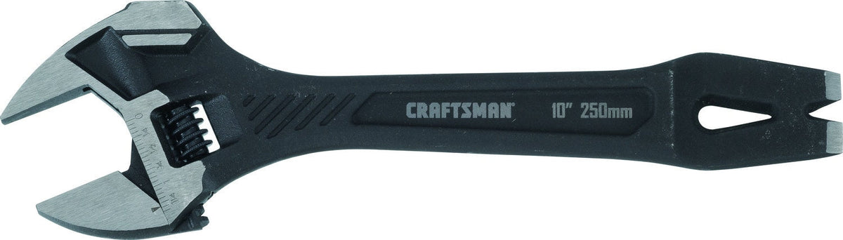 CRAFTSMAN 10-in Steel Adjustable Wrench – Individual