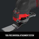 CRAFTSMAN V20 12-Piece 20-Volt Max Cordless Variable-Speed Oscillating Multi-Tool (Tool-Only)