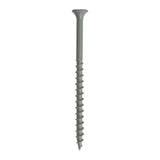 Grip-Rite PrimeGuard Ten #10 x 3-in Polymer Deck Screws, Gray, 5-lb Box (Approx. 352 pcs)