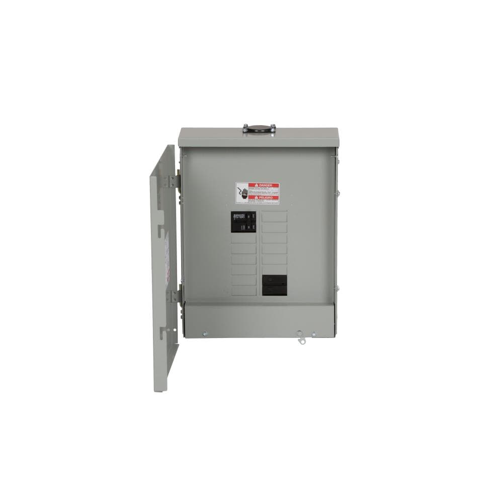 Eaton Type BR 100-Amp 10-space load center - front view