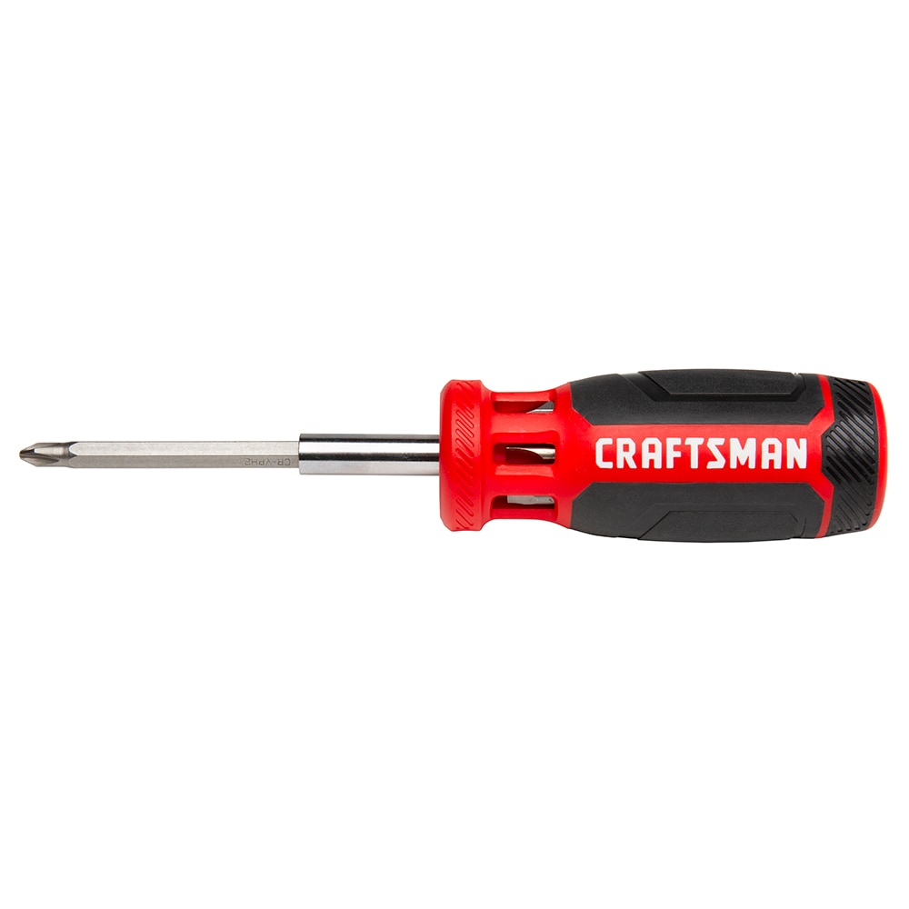 CRAFTSMAN 7-Piece Bi-Material Handle Multi-Bit Screwdriver Set