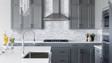 Satori Carrara Grigio 12-in x 12-in Polished Natural Stone Subway Mosaic Wall Tile (0.95-sq. ft/ Piece)