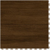 Perfection Floor Tile Vintage Wood Collection 6-Piece 20-in x 20-in Chestnut Interlocking Luxury Vinyl Tile (16.7-sq ft)