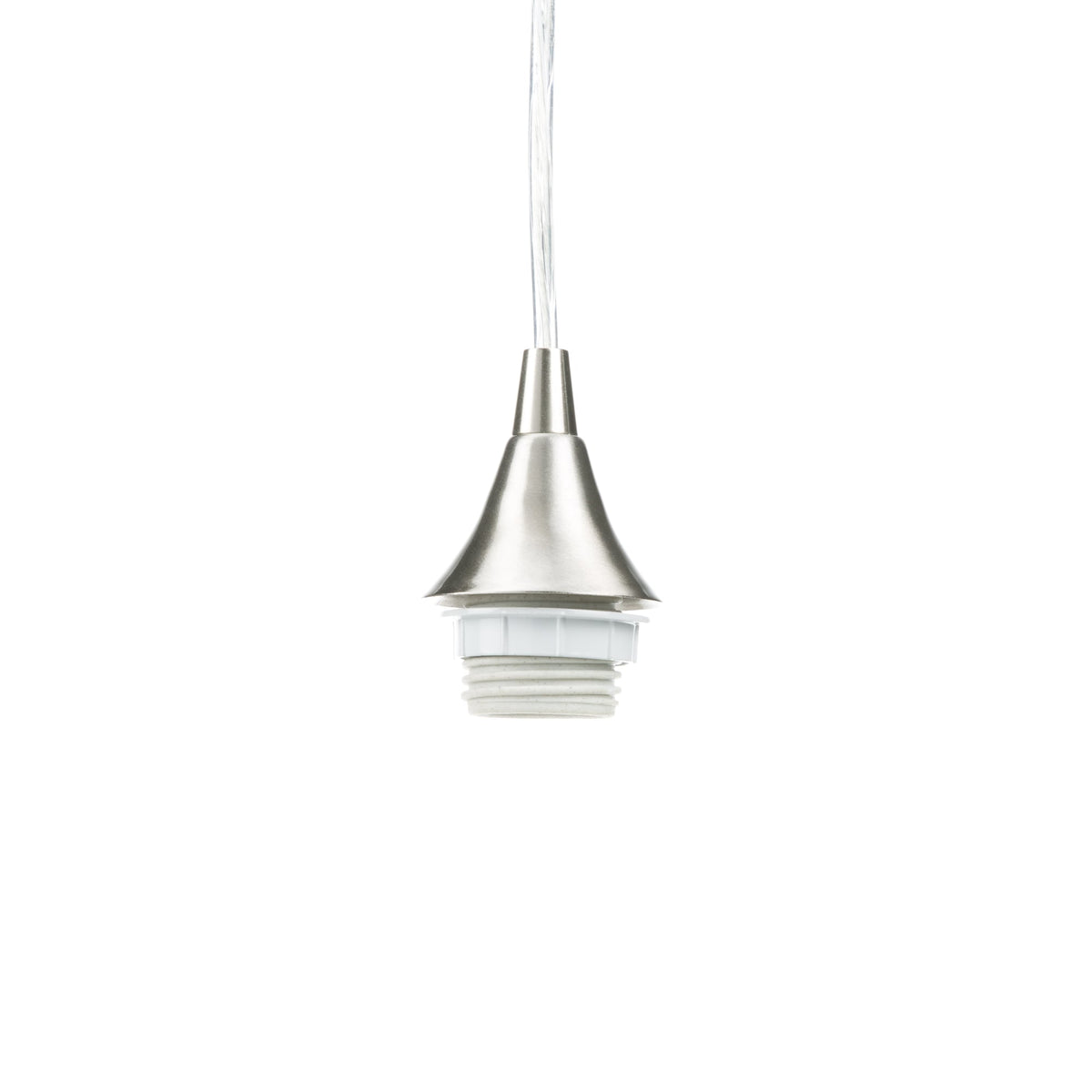 Portfolio Polished Nickel Transitional Linear Pendant Light, 3-Light, Adjustable 10–65 in, 36 in Wide