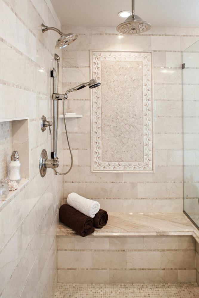 Emser MARBLE Crema Marfil Plus 24-in x 24-in Polished Natural Stone Marble Stone Look Tile