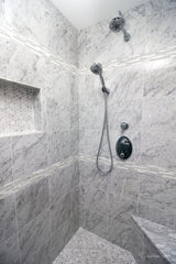 Emser Bianco Gioia Nantes 12-in x 12-in Honed Marble Floor and Wall Tile (10-Pack)