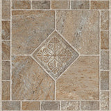 Armstrong Flooring Multicolor 12-in x 12-in Water-Resistant Peel-and-Stick Vinyl Tile Flooring (1-sq ft Piece)