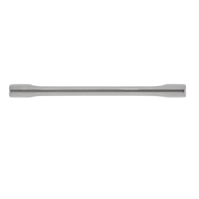 Sumner Street Home Hardware Modern 5-in (127mm) Center to Center Satin Nickel Rectangular Bar Drawer Pull