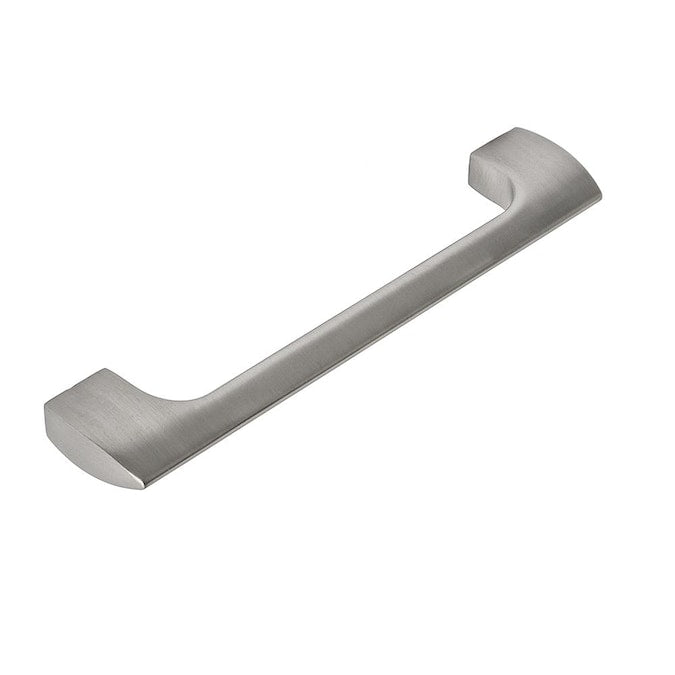 Sumner Street Home Hardware Modern 5-in (127mm) Center to Center Satin Nickel Rectangular Bar Drawer Pull