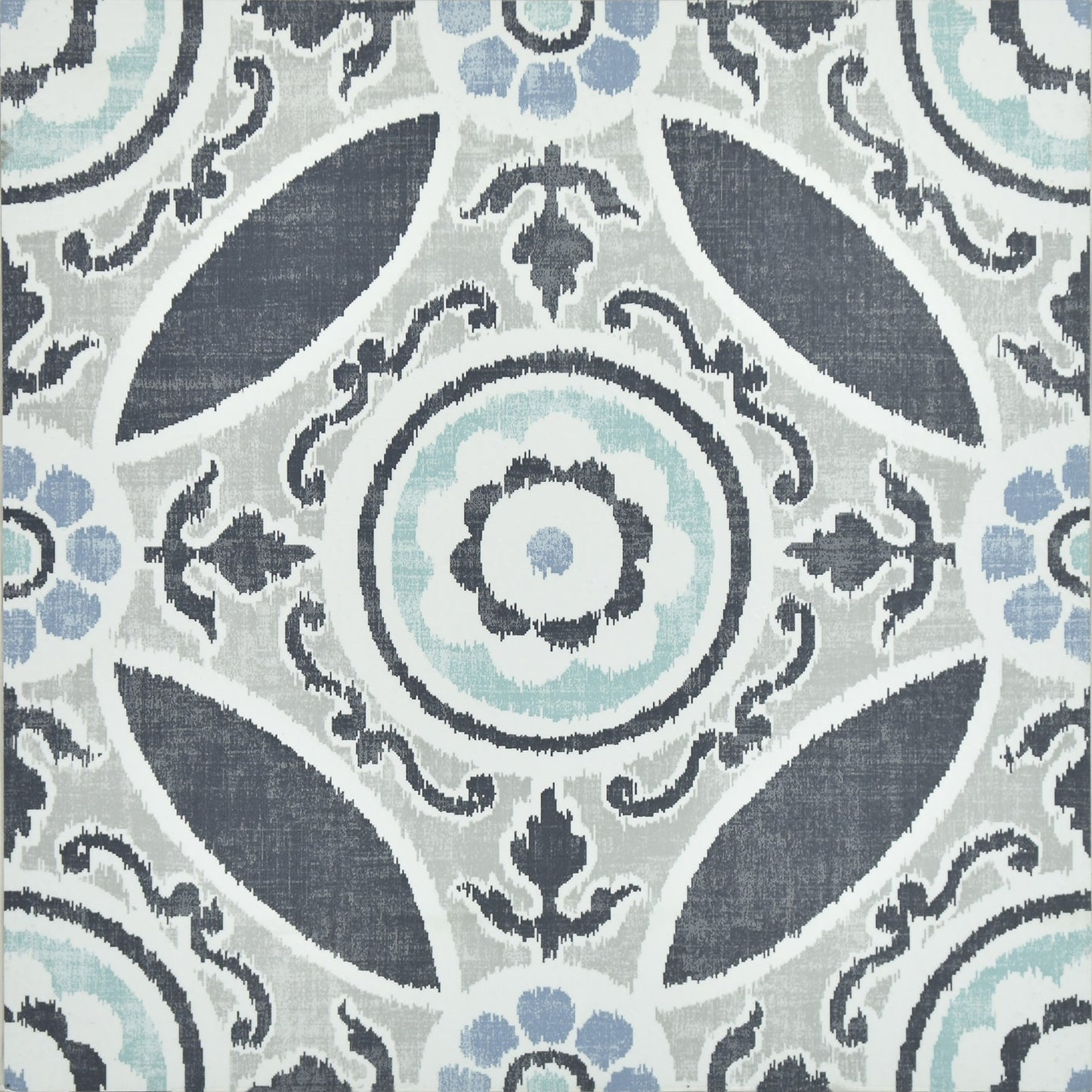 FloorPops Blue 12-in x 12-in Water Resistant Peel and Stick Vinyl Tile Flooring (20-sq ft)