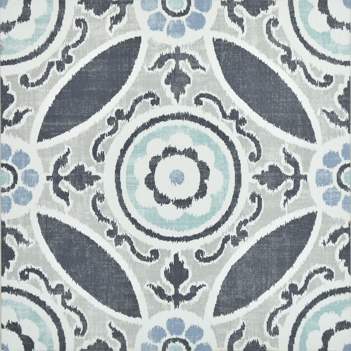 FloorPops Blue 12-in x 12-in Water Resistant Peel and Stick Vinyl Tile Flooring (20-sq ft)