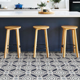 FloorPops 20-piece 12-in x 12-in Blue Peel and Stick Vinyl Tile