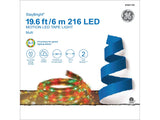 GE StayBright 216-Light 19.6-ft Multicolor Integrated LED Christmas Tape Lights
