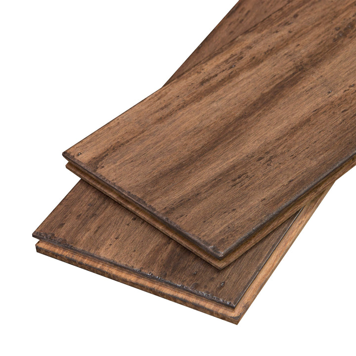 Cali Bamboo Fossilized 5.5-in Treehouse Bamboo Distressed Solid Hardwood Flooring (26.98-sq ft)