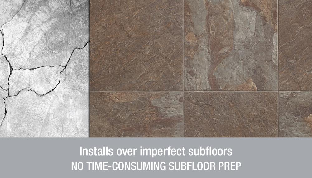 Armstrong Flooring Alterna 14-piece 16-in x 16-in Groutable Sistine White Glue (Adhesive) Vinyl Tile