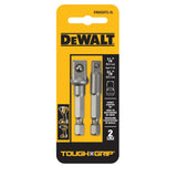 DEWALT TOUGH GRIP 2-Pack 2-in Magnetic Screwdriving Bit Adapter Set