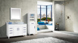 Avanity Layla 20-in W x 65-in H x 14.5-in D White Plywood Freestanding Linen Cabinet