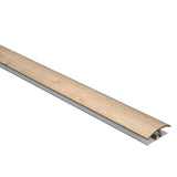 CALI Aged Hickory 0.53-in T x 1.25-in W x 72.83-in L Plastic Floor T-moulding