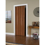 Spectrum Oakmont 48-in x 96-in White Vinyl Accordion Door (Hardware Included) - Super Arbor