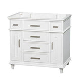 Berkeley 48 in. Vanity Cabinet Only in White - Super Arbor