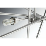 Progress Lighting Astra 8-Light Brushed Nickel Modern/Contemporary Chandelier