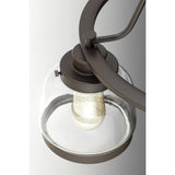 Progress Lighting Judson 3-Light Antique Bronze Farmhouse Chandelier