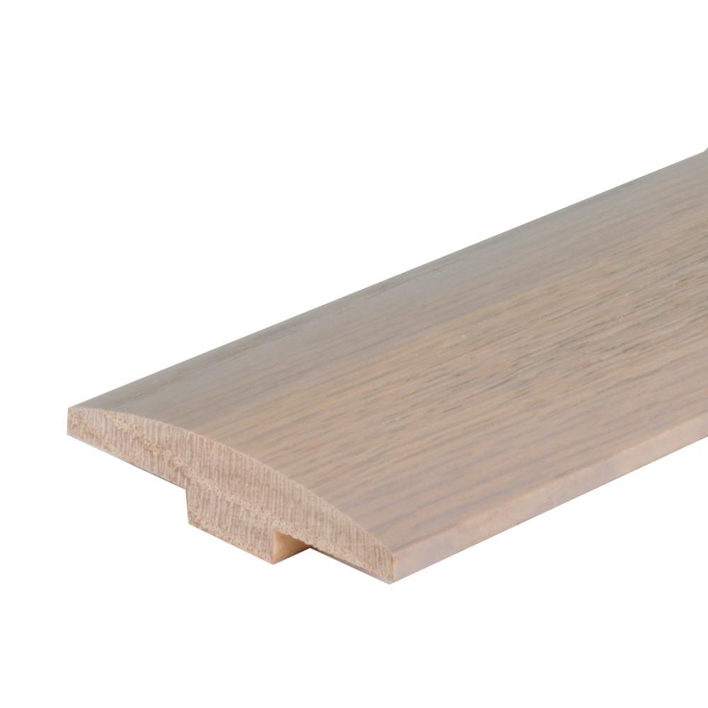 Flexco French Oak Ferrer 0.46-in T x 2-in W x 78-in L Solid Wood Floor T-Moulding
