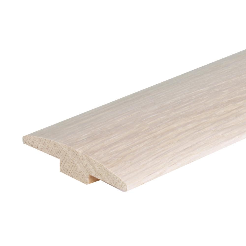 Flexco French Oak Mistos 0.46-in T x 2-in W x 78-in L Solid Wood Floor T-moulding