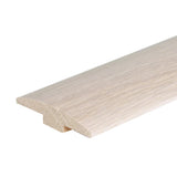 Flexco French Oak Mistos 0.46-in T x 2-in W x 78-in L Solid Wood Floor T-moulding