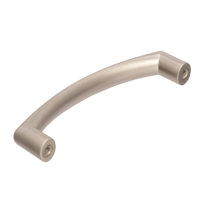 Amerock Essential'Z 6-5/16-in (160mm) Center to Center Satin Nickel Matte Arch Handle Drawer Pull