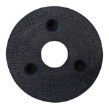 Deck2wall 2-1/2-in Black Plastic Ledger Spacer